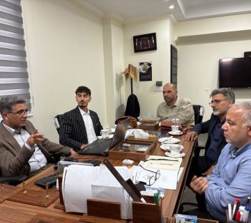 جلسه تبیین مأموریت‌های ۱۴۰۵ نگار نصر با محوریت تحول دیجیتال و طراحی سکوی هوشمند مدیریت زنجیره ارزش