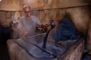 زنجیره پشم تا فرش