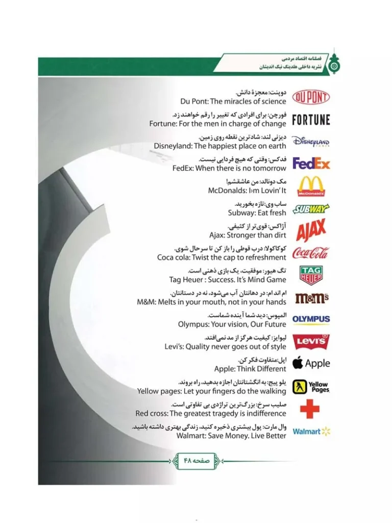 فصل نامه هلدینگ نیک اندیشان بازرگان پارسه (شماره سه)