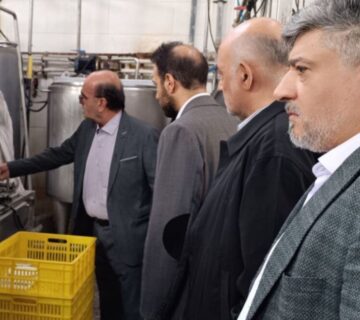 گروه اقتصاد مردمی کارخانه شیر ژال استان قم
