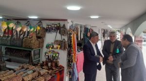 بازدید مدیرعامل یاس نوین پارسه از نمایشگاه مواد غذایی و صنایع دستی در کرمانشاه
