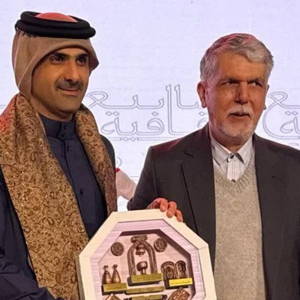 حضور سرخوشه صادراتی شرکت یاس نوین پارسه در هفته فرهنگی ایران در قطر