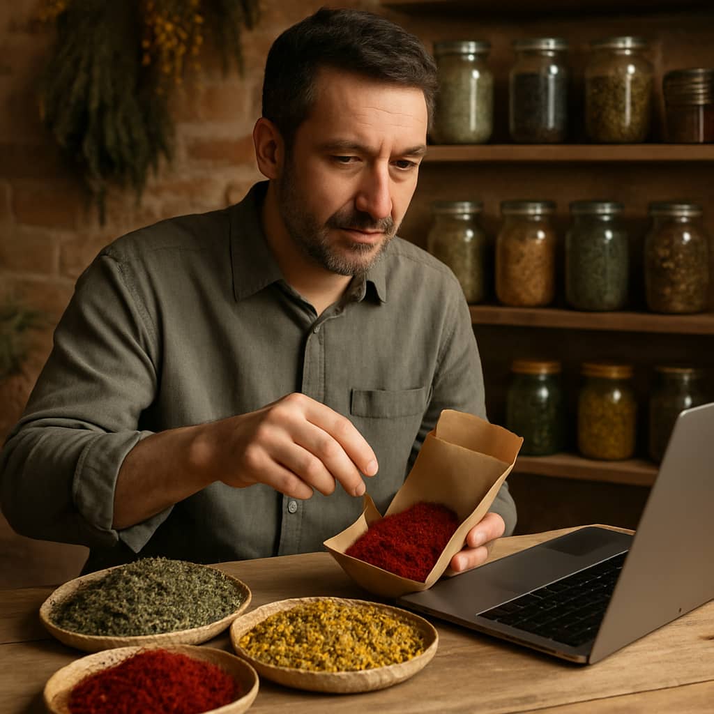 نقش فضای مجازی در توسعه فرآوری و بستهبندی گیاهان دارویی ایران