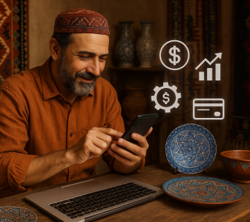 نقش ابزارهای مالی دیجیتال در توسعه صنایع دستی و توانمندسازی هنرمندان