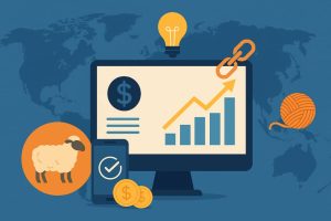 نقش ابزارهای مالی دیجیتال در پیشرفت صنعت کرک و پشم گوسفند