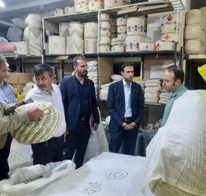 بازدید از کارگاه تولیدی صنایع دستی آقای اسماعیلی