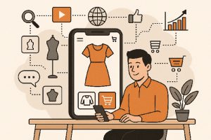 فضای مجازی در صنعت پوشاک