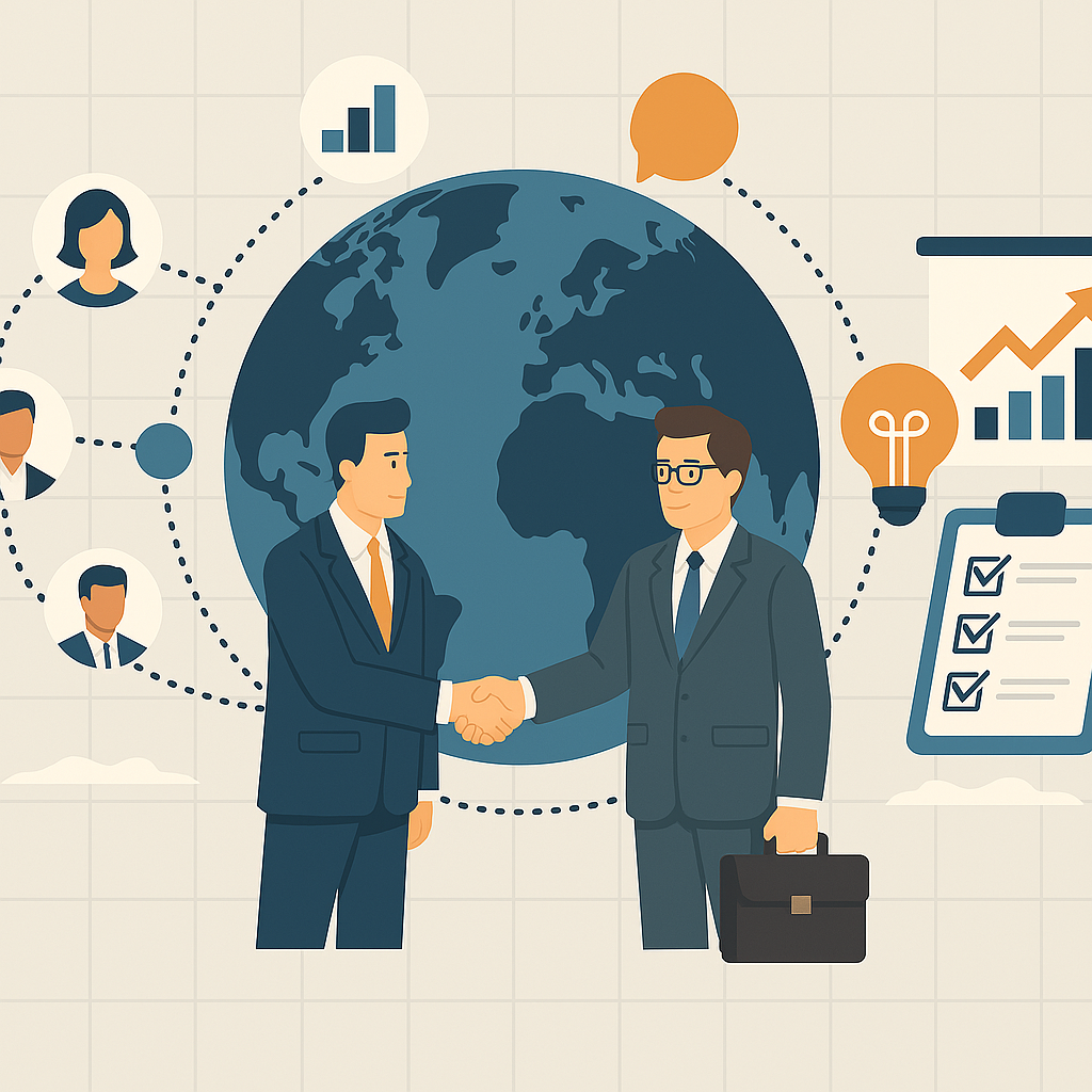 نقش شبکه‌سازی و مشاوره در حوزه صادرات