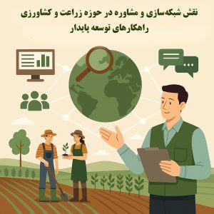 نقش شبکه‌سازی و مشاوره در حوزه زراعت و کشاورزی: راهکارهای توسعه پایدار