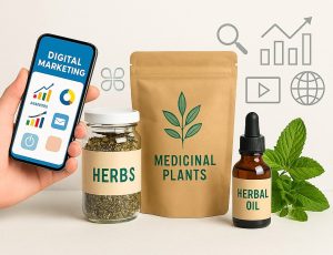 نقش بازاریابی دیجیتال در فراوری و بستهبندی گیاهان دارویی
