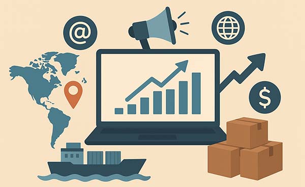 نقش بازاریابی دیجیتال در توسعه صادرات | نفوذ به بازارهای جهانی با مارکتینگ نوین
