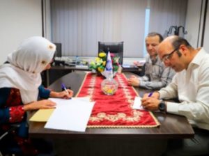 انعقاد قرارداد توسعه نمانام آرانیک