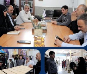 بازدید از هاب پوشاک قم و برند گیلبانو توسط مدیرعامل یاس نوین پارسه