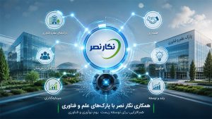 همکاری نگار نصر با پارکهای علم و فناوری در وبینار با دکتر محمودی