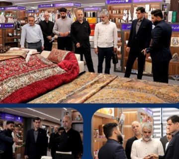 بازدید از نمایشگاه قم توسط مدیرعامل یاس نوین پارسه در اتاق بازرگانی