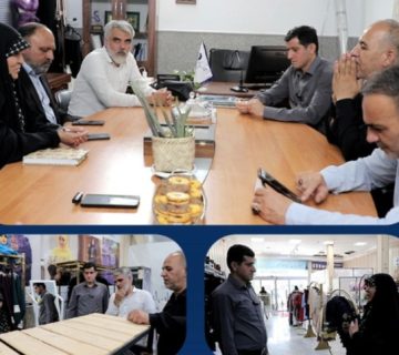 بازدید از هاب پوشاک قم و برند گیل‌بانو توسط مدیرعامل یاس نوین پارسه