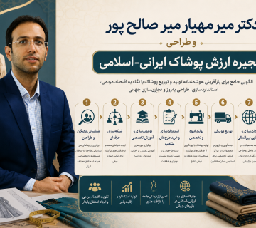 دکتر میر مهیار میر صالح پور؛ طراح زنجیره ارزش پوشاک ایرانی اسلامی