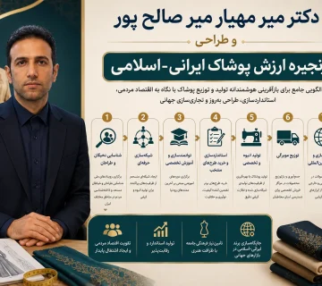 دکتر میر مهیار میر صالح پور؛ طراح زنجیره ارزش پوشاک ایرانی اسلامی