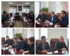 دیدار مدیران گروه اقتصاد مردمی با مدیران بانک تجارت استان کردستان