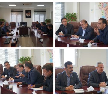 دیدار مدیران گروه اقتصاد مردمی با مدیران بانک تجارت استان کردستان