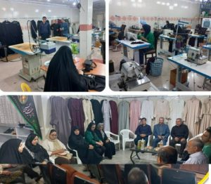 بازدید از هاب پوشاک قزوین و برند مرسا توسط مدیرعامل یاس