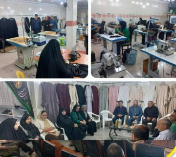 بازدید از هاب پوشاک قزوین و برند مرسا توسط مدیرعامل یاس