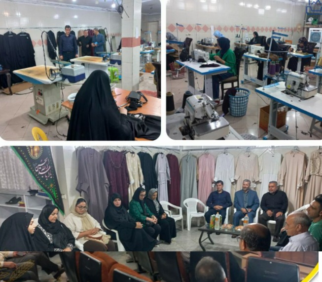 بازدید از هاب پوشاک قزوین و برند مرسا توسط مدیرعامل یاس